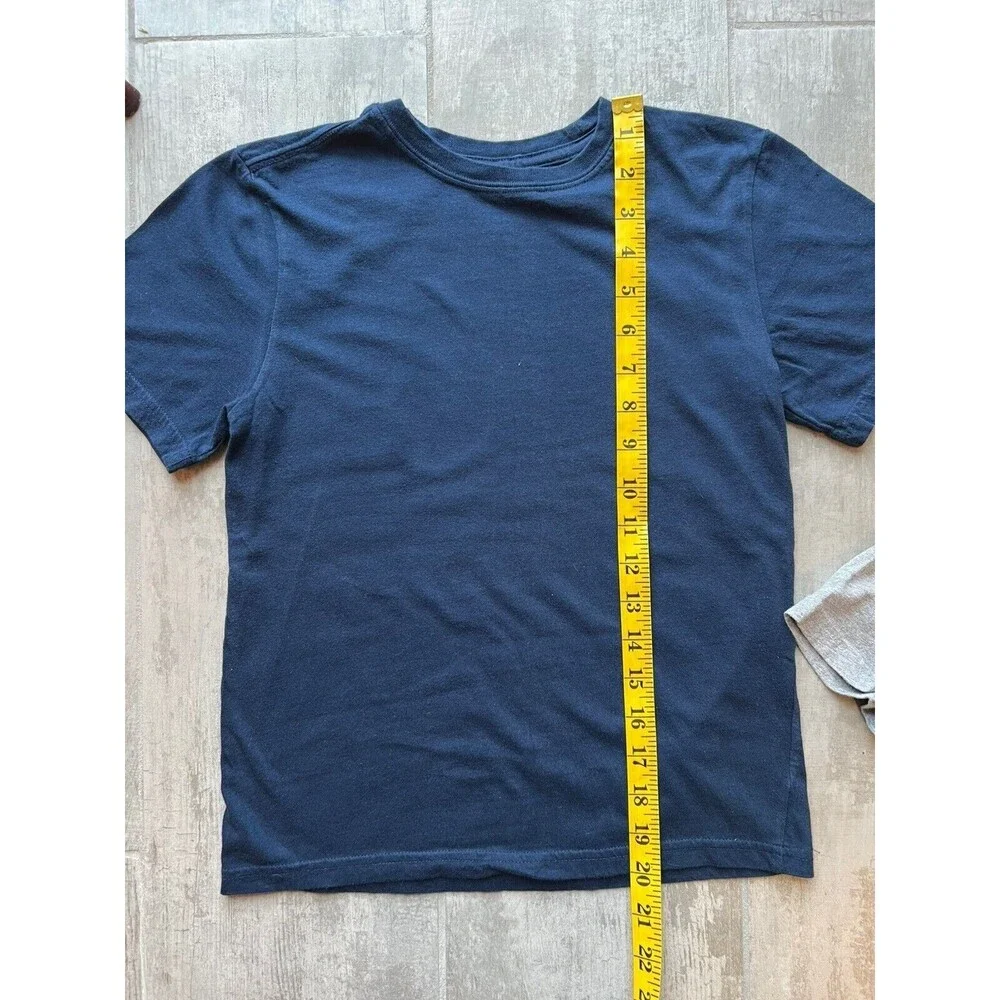 Set Lot of Gap Kids Organic Cotton Short Sleeve Basic T-Shirt Boys Youth L 10-12